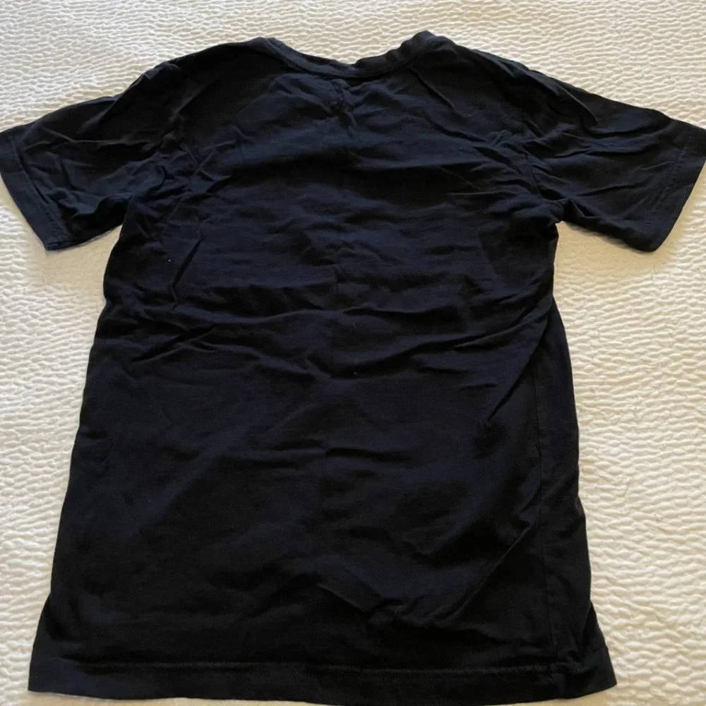 Black Hurley Tshirt, Youth size 10 - Picture 2 of 2